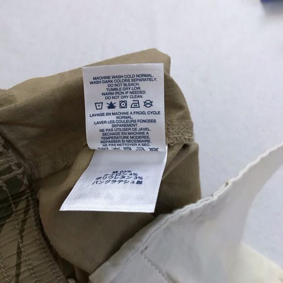 Lands' End NWT Khaki Palm Pull On Shorts Men Various - Picture 10 of 10